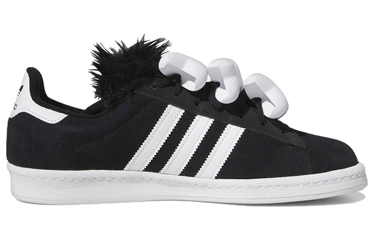 adidas x Jeremy Scott Campus 80s 'Bones - Black' HQ4493