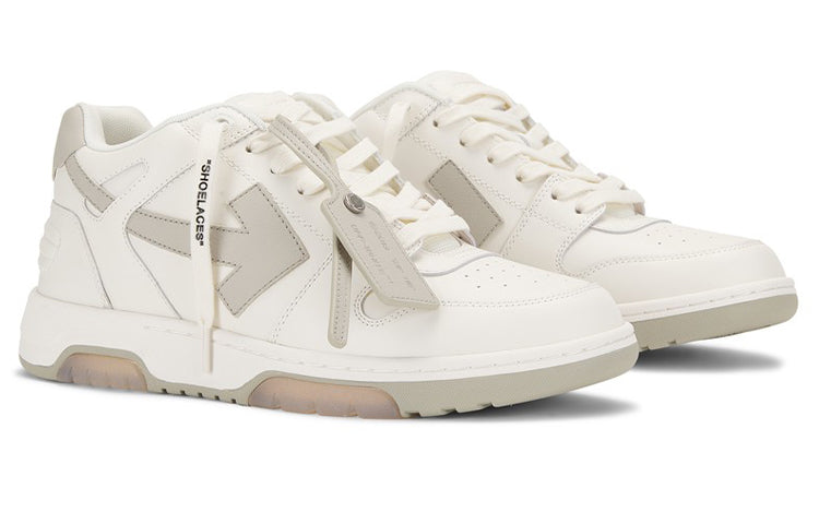 Off-White Out Of Office Low-Top Sneaker 'White Beige' OMIA189F21LEA0010161