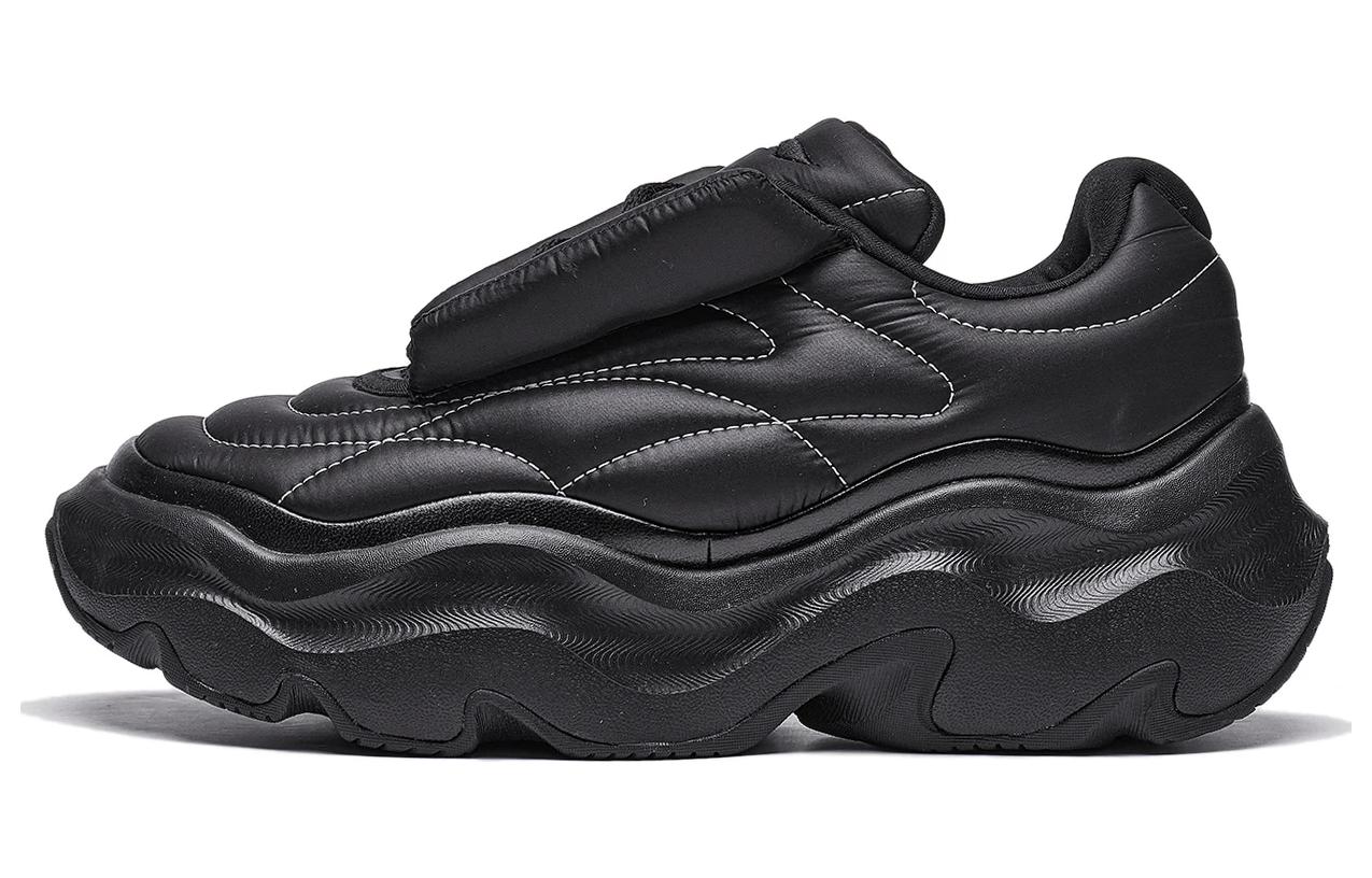 (WMNS) Li-Ning Puff Runner 'Black' AZGT072-3