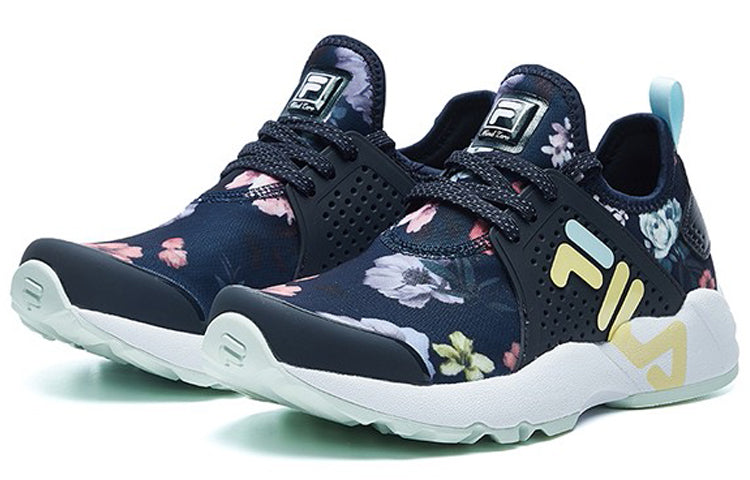 (WMNS) FILA Fpf Series VNTG GS Black/White/Yellow F62W021103FNG