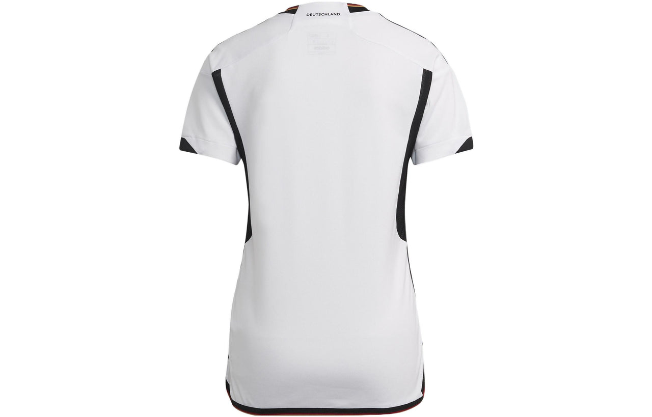 (WMNS) adidas Germany 22 Home Jersey 'White Black' HF1474