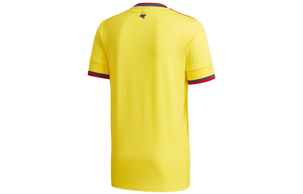 adidas FCF H JSY National Team Home Fan Edition Soccer/Football Sports Short Sleeve Jersey Yellow FT1475