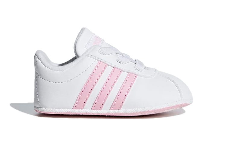 (TD) adidas VL Court 2.0 'White Pink' F36603