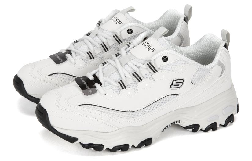 Skechers D'LITES 'White Black' 894193-LTGY