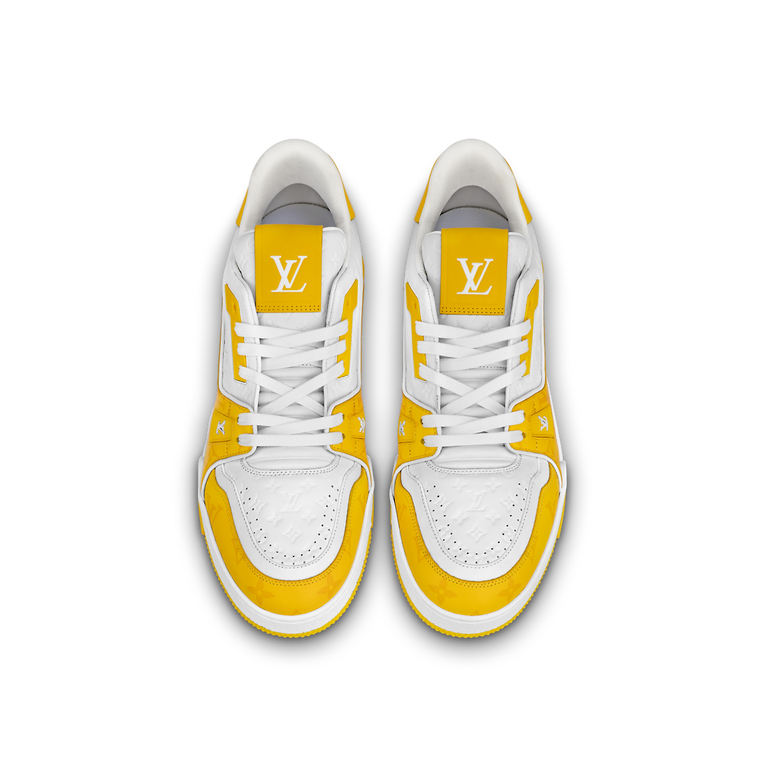 LOUIS VUITTON LV Trainers 'White Yellow' 1AANGL