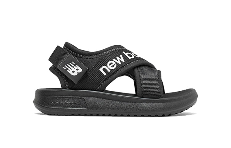 (TD) New Balance 650:Synthetic Black White Td Sandals IO650AA