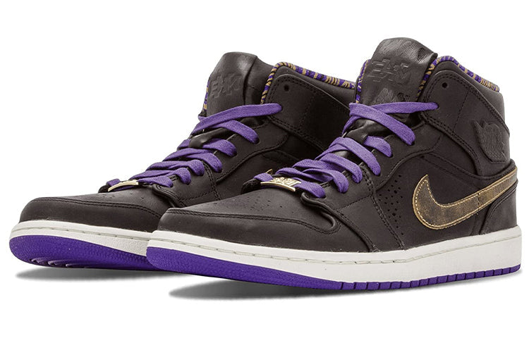 Air Jordan 1 Mid Noveau 'BHM' 629151-009