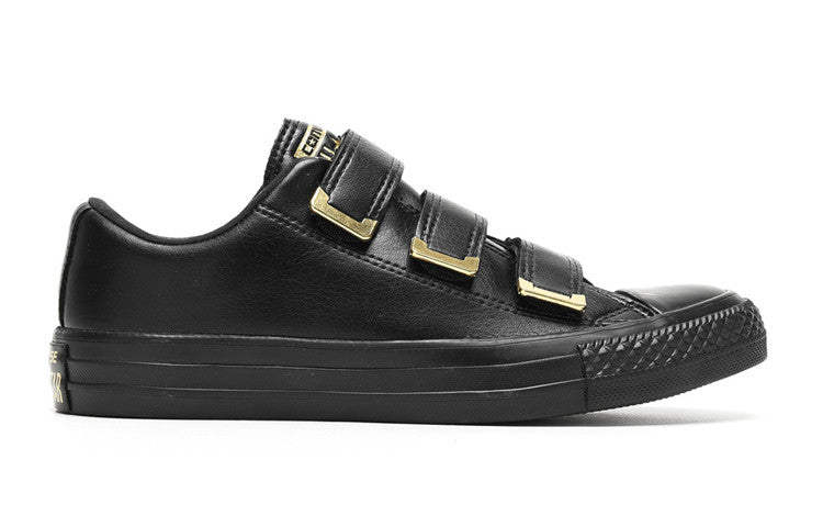 (WMNS) Converse All Star Ctas 3V OX 'Black Gold' 559906C