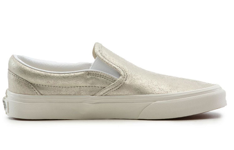 Vans Slip-On Cracked Leather Gold VN0A33TB9HR