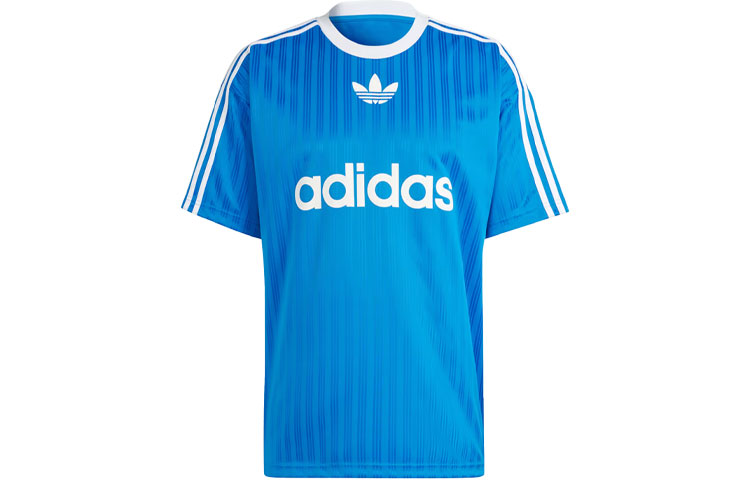 adidas Adicolor Tee Asia Sizing 'Blue White' IM9456