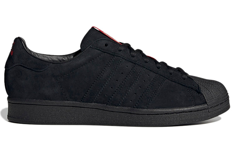 adidas Thrasher x Superstar ADV 'Black Scarlet' FY9025