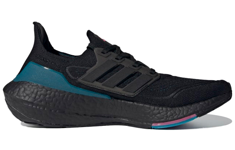 adidas UltraBoost 21 'Black Active Teal' FZ1921