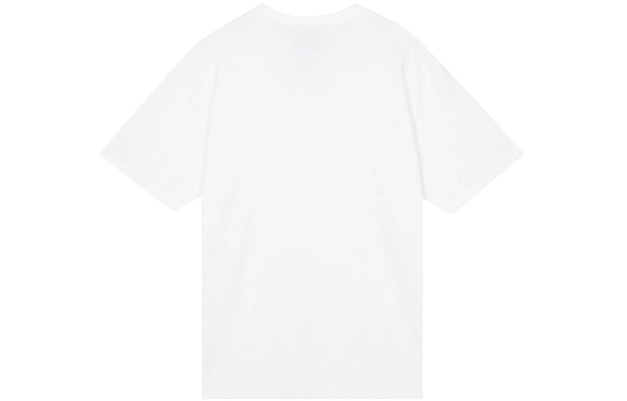 Nike Solid Color Pocket Round Neck Loose Short Sleeve White DQ9296-100