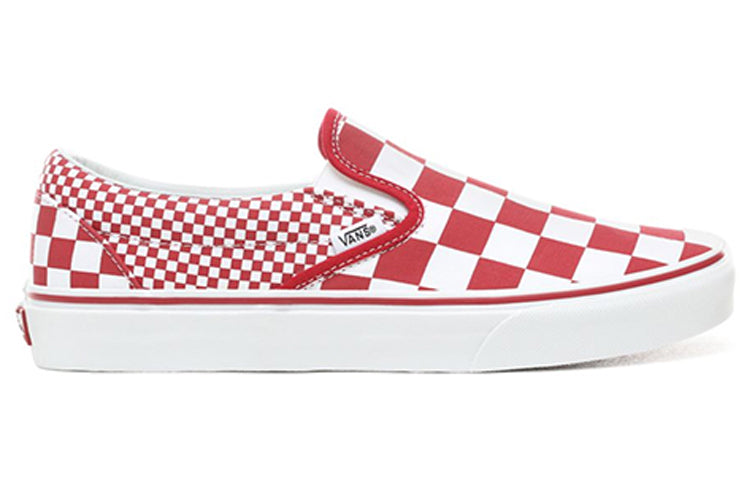 Vans Classic Slip-On 'Red Mix Checker' VN0A38F7VK5