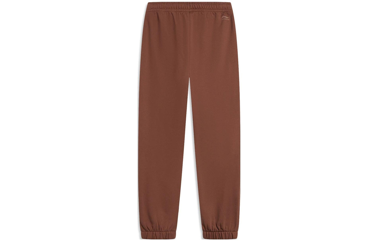 Li-Ning Casual Lifestyle Straight Pants 'Brown' AKLT955-5