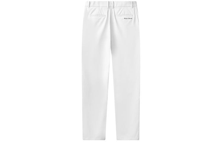FILA MENS Straight Leg Tat Golf Sports Pants White A11M125803-WT