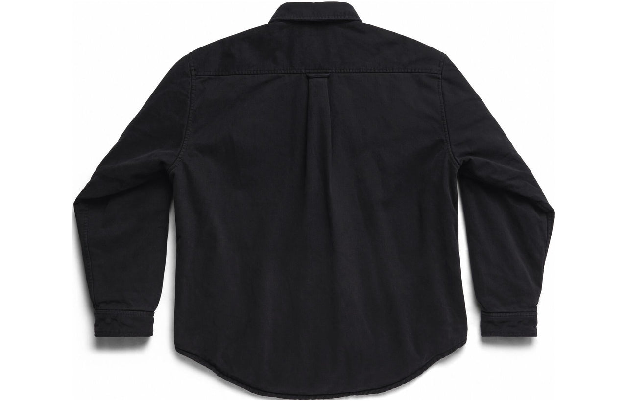 Balenciaga Balenciaga Padded Shirt Large Fit 'Black' 719305TNW111700