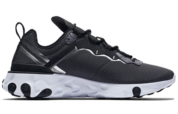 Nike React Element 55 'Black Matellic Silver' CQ4600-071