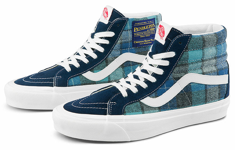 Vans Pendleton x SK8-HI 38 DX 'Anaheim Factory - Beach Boy Plaid' VN0A38GF9GS