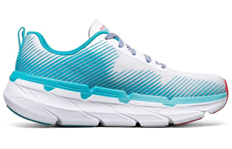 (WMNS) Skechers Max Cushioning Premier Blue/White/Red 17692-WAQ