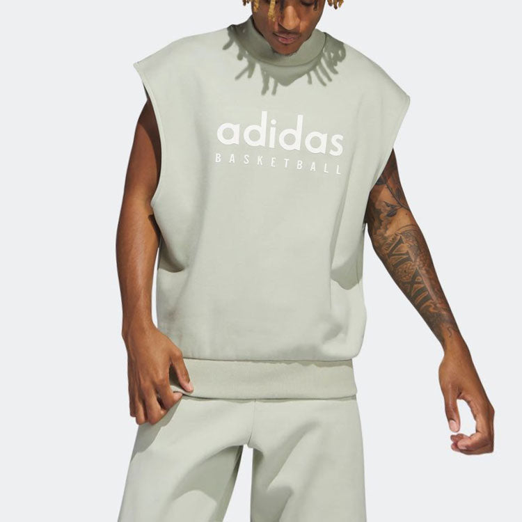adidas Basketball Sleeveless Sweatshirt IA3415