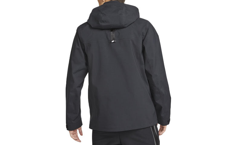 Nike Storm-fit Adv M65 Sports logo Casual Solid Color Hooded Jacket Black DD6873-010