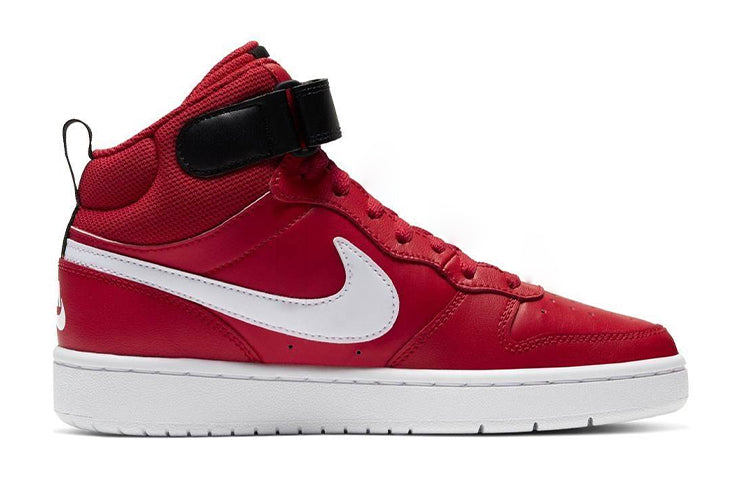 (GS) Nike Court Borough Mid 2 Sneakers Red/White CD7782-600
