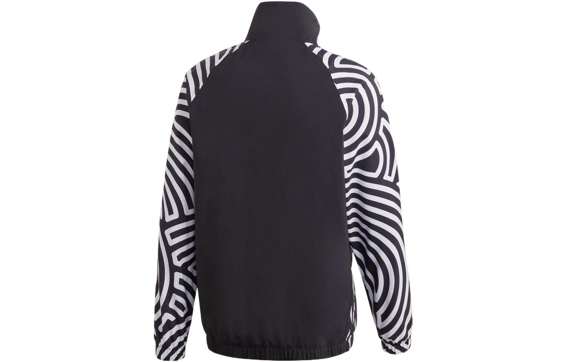 adidas originals x Takahashi Riko Crossover Stripe Stand Collar Zipper Casual Sports Jacket Black GJ6717