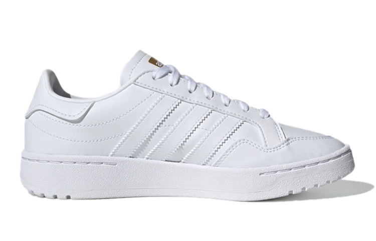 (GS) adidas originals Team Court J 'White' EF6809