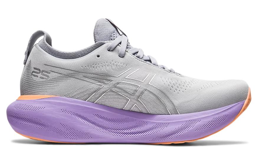 (WMNS) ASICS Gel-Nimbus 25 Wide 'Piedmont Grey Purple' 1012B437-021