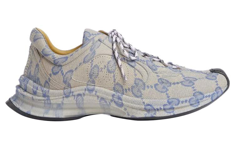 Gucci Run Sneaker 'Beige Blue Monogram' 721116-AABEB-4060