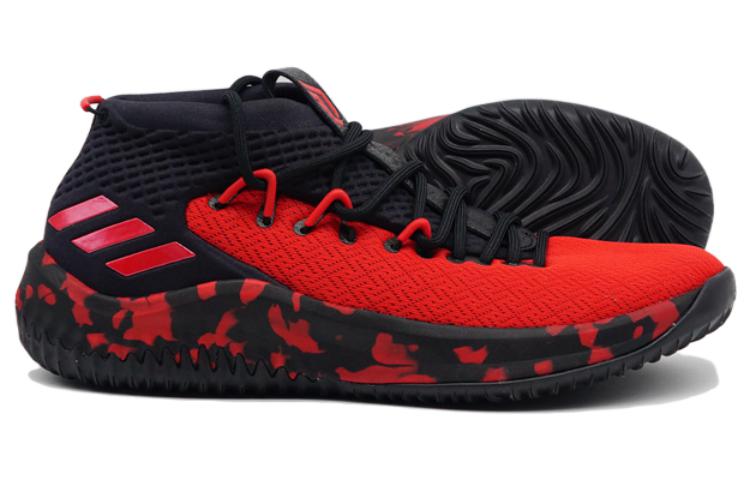 adidas Dame 4 Lillard Shoes 'Red Black' F99899