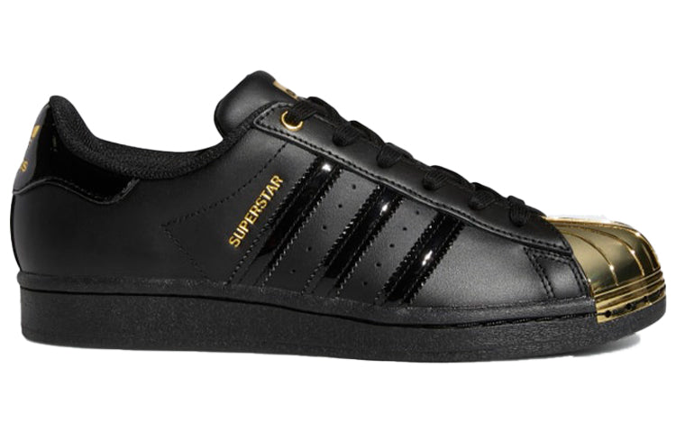 (WMNS) adidas Superstar Metal Toe 'Black Gold Metallic' FV3305