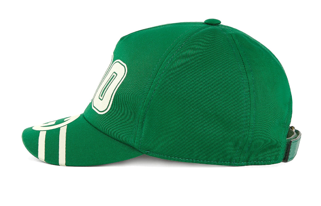 Gucci 100 Baseball Velcro Strap Cap 'Green' 6730814HAKR3666