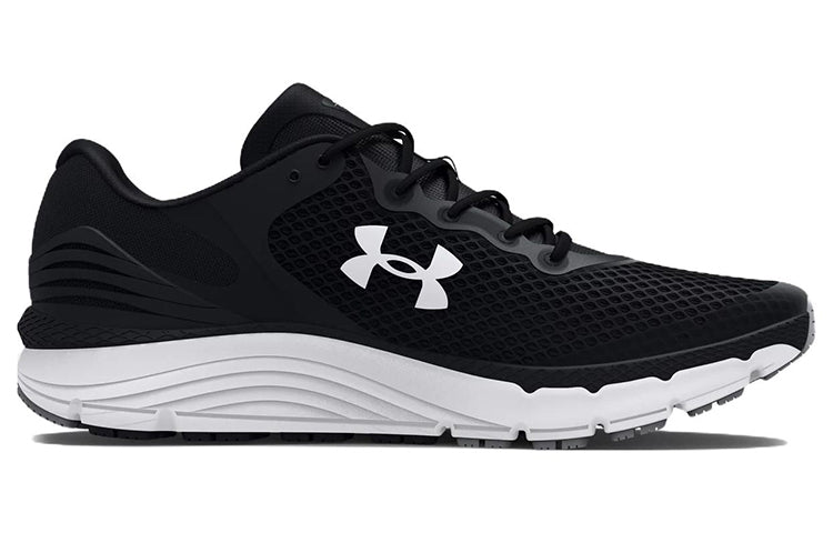 (WMNS) Under Armour Charged Intake 5 'Black White' 3023564-001