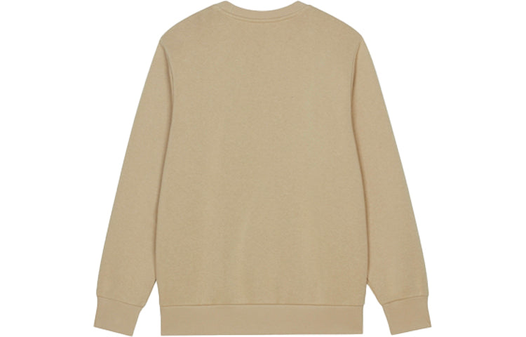 New Balance Logo Printing Round Neck Long Sleeve Khaki AMT13343-HNA