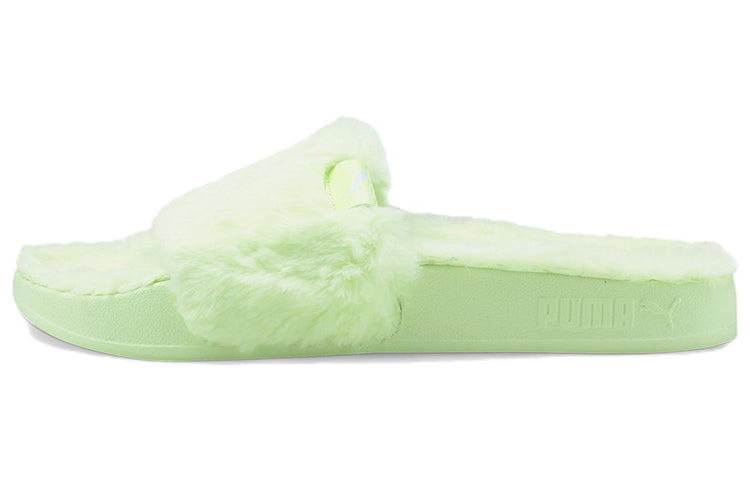 (WMNS) PUMA Leadcat 20 YLM Sports Slippers Green 385803-03