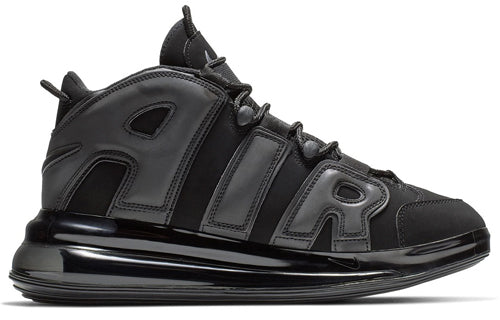 Nike Air More Uptempo 720 QS 'Triple Black' BQ7668-001