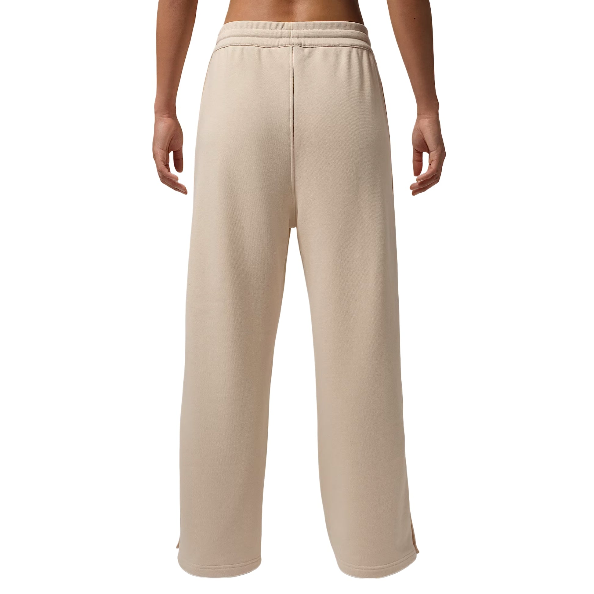 (WMNS) Jordan Flight Fleece French Terry Snap Pants 'Pearl White Sail' IM6984-272