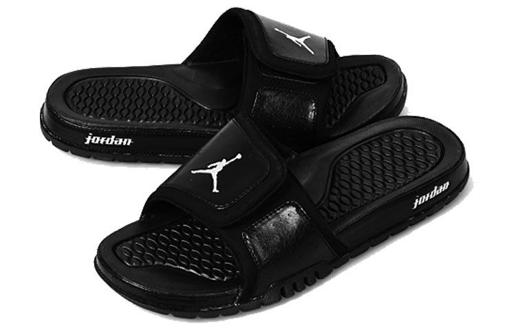 Air Jordan Hydro 2 Slide 'Black Metallic Silver' 312527-001