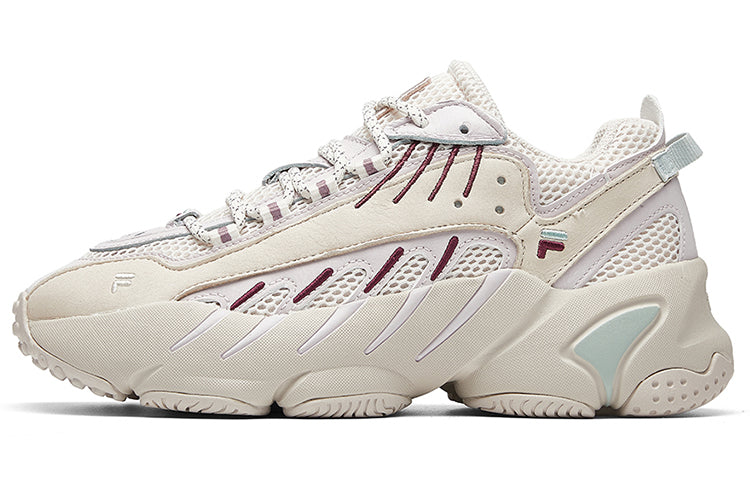 (WMNS) FILA FUSION ADE Marathon Running Shoes 'Beige White' T12W011108FPG