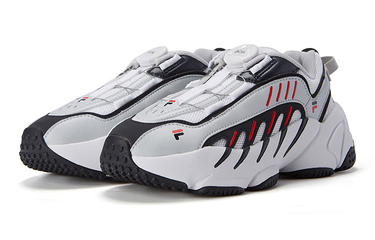 (GS) FILA Retro Sport Shoes 'White Blue' K15B041112FWN