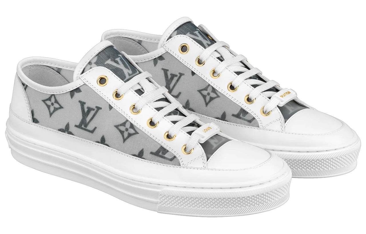 (WMNS) LOUIS VUITTON Stellar Sneakers 'Grey White' 1A8NMW