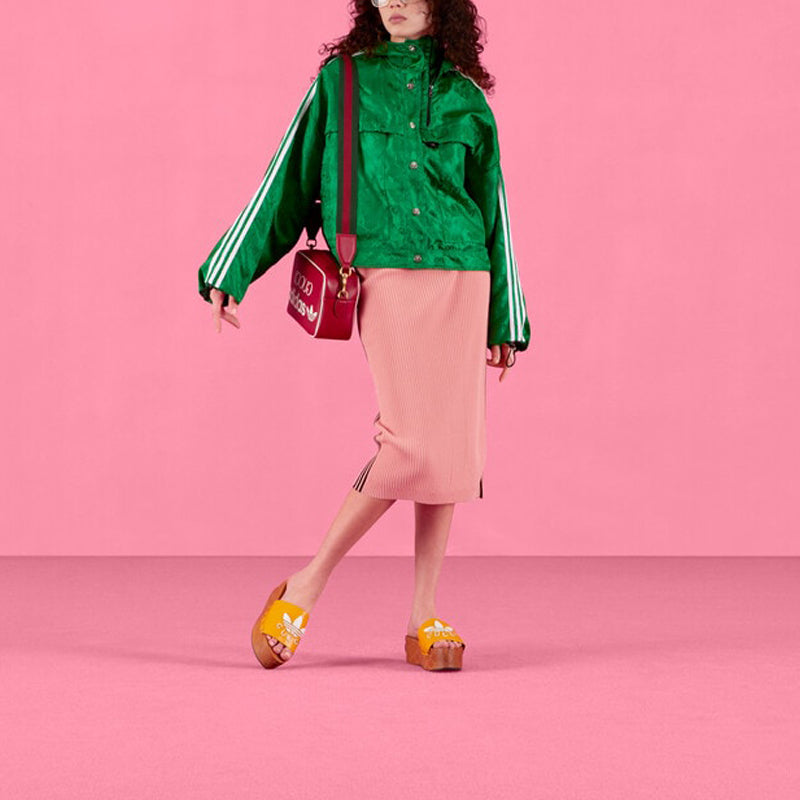 (WMNS) Gucci x adidas Bomber Jacket 'Green' 697438-ZAJFW-3778