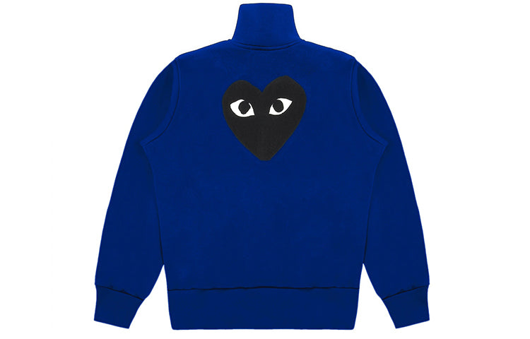 (WMNS) COMME des GARCONS PLAY Big Heart Zip Sweatshirt 'Navy' AZ-T255-051-2