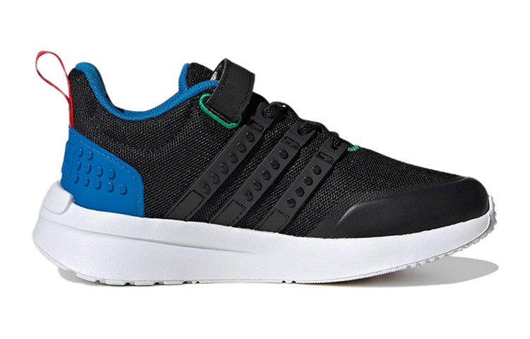 (GS) adidas Racer TR21 x LEGO 'Black Shock Blue' HQ1314