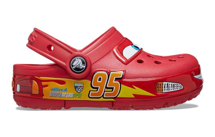 (GS) Crocs Lightning McQueen Light Up Clogs 'Red' 209381-610