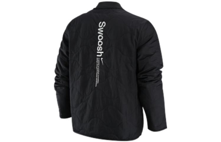 Nike Swoosh Logo Padded Jacket 'Black' FB1909-060
