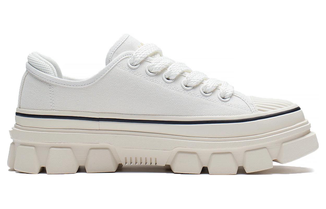 Li-Ning CF Classic Canvas Low 'White' AGCS204-1
