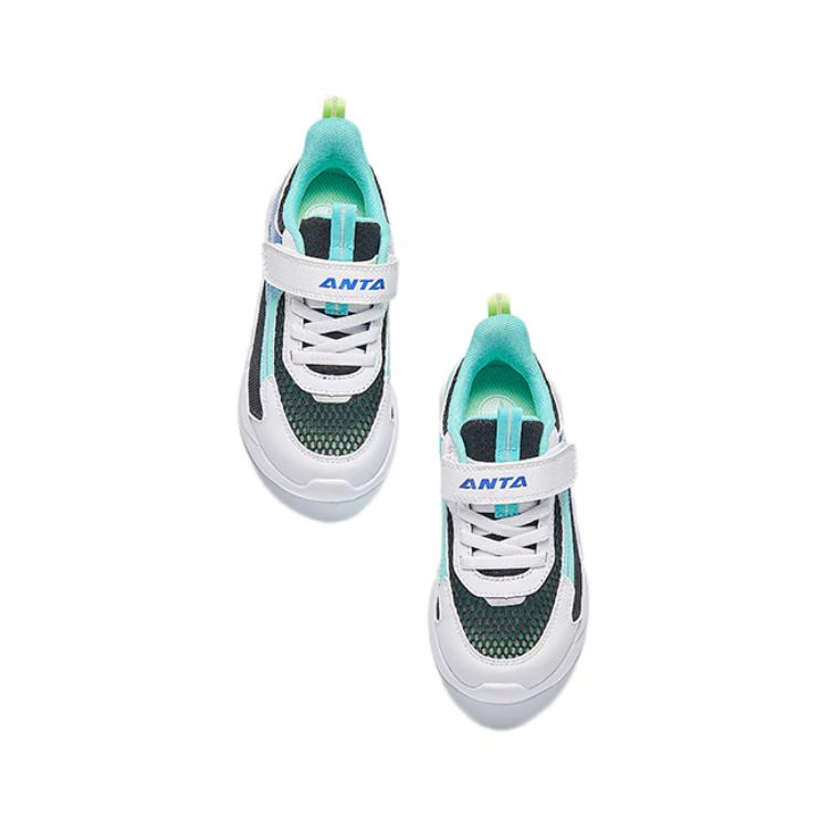 (PS) ANTA Running Series Sneakers 'Black Green Mesh' A312429926-1